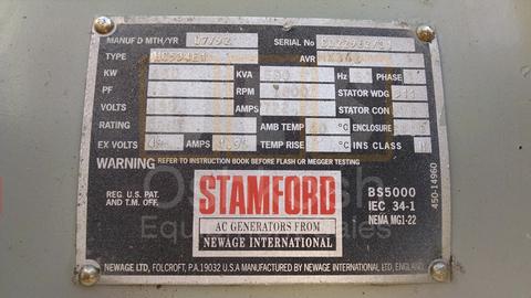 480kW Stamford Generator (G-1400-221)